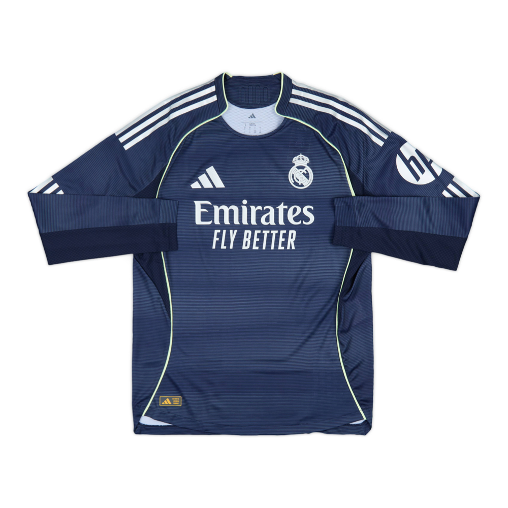 2025-26 Real Madrid CF 2a Equipacion Manga Larga