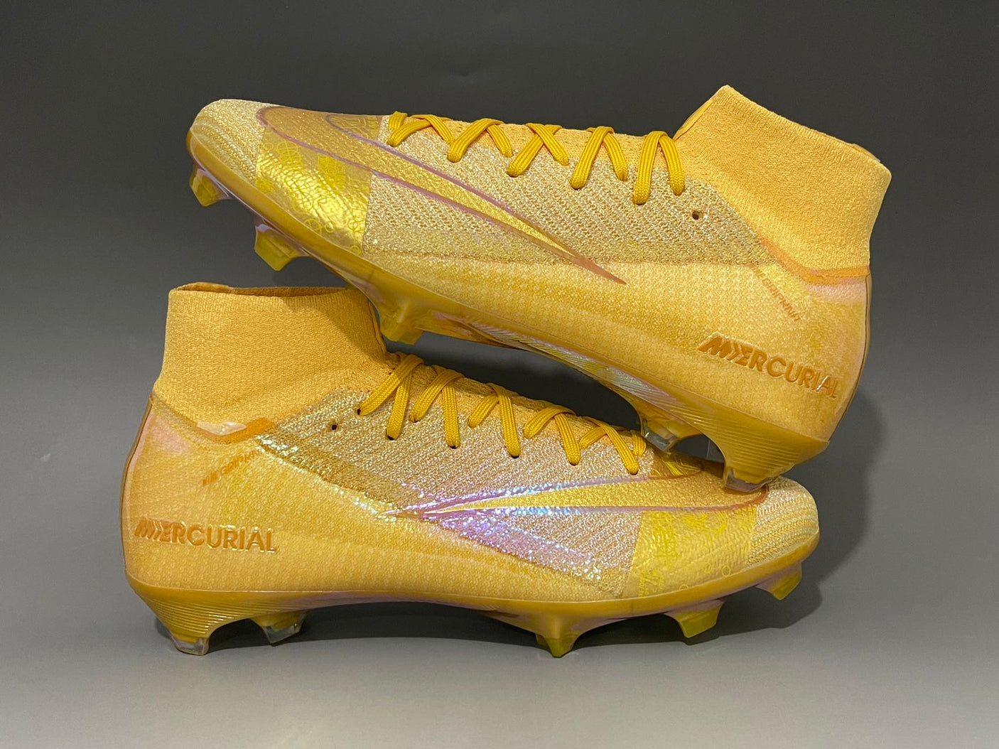 Mercurial Air Zoom Gold Taglio Alto