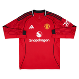 2025-26 Manchester United FC 1a Equipacion Manga Larga