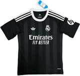 2526 Black Real Madrid Goalkeeper