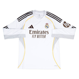 2025-26 Real Madrid CF 1a Equipacion Manga Larga